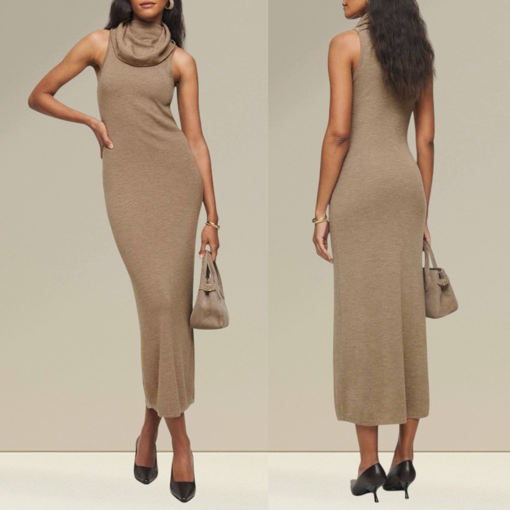 Reformation x Kacey Musgraves Cowl Neck Dress XL